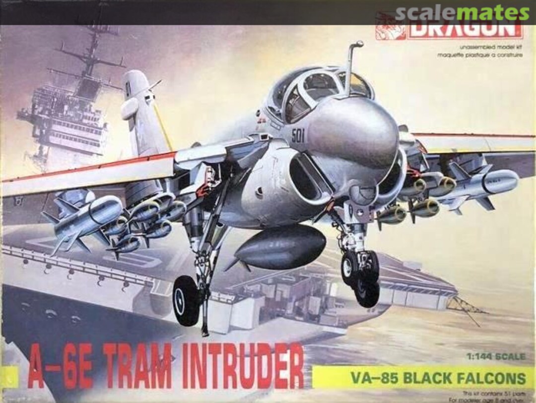 Boxart A-6E Tram Intruder 4516 Dragon