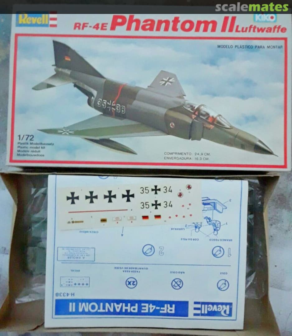 Contents RF-4E Phantom II H-4338 Revell/Kiko