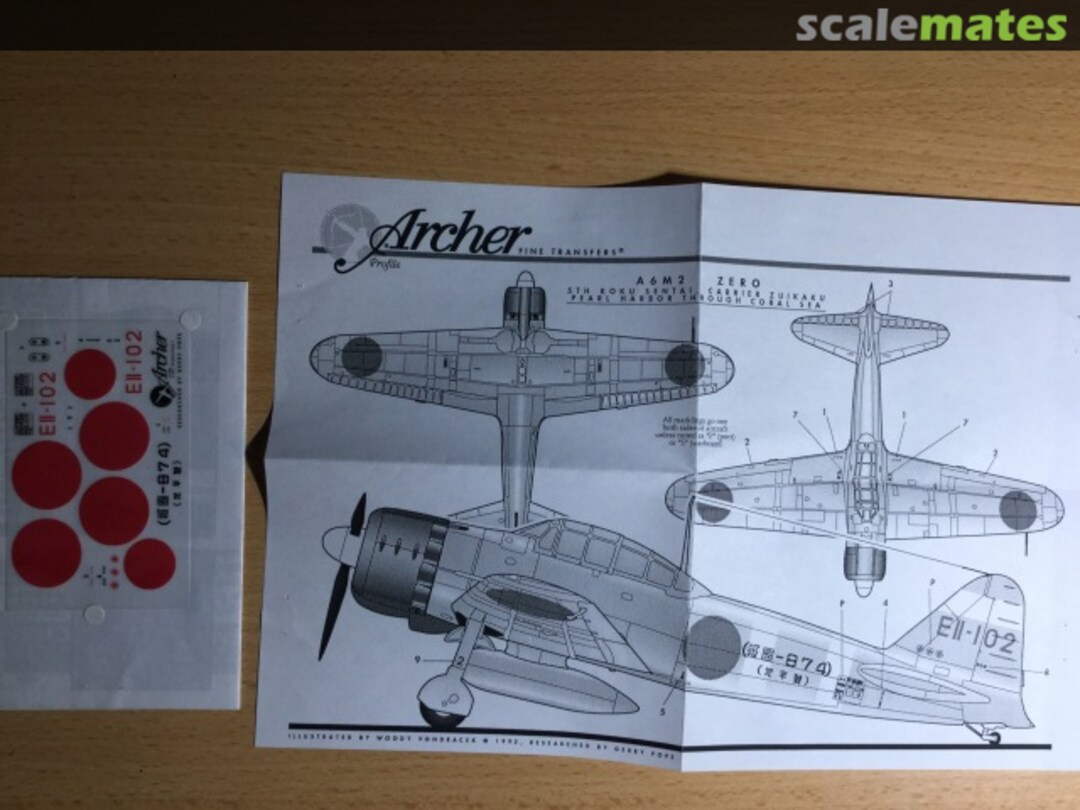 Boxart A6M2 Zero 48014 Archer