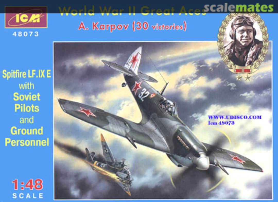 Boxart Spitfire LF IX E 48073 ICM