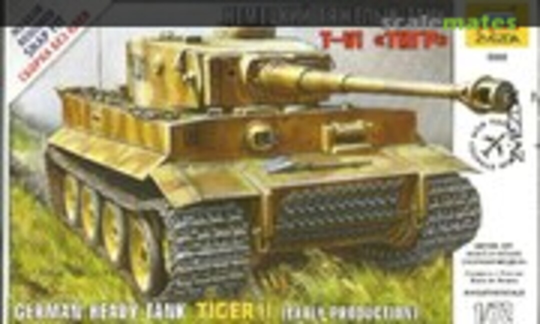 1:72 German Heavy Tank Tiger I (Zvezda 5002)