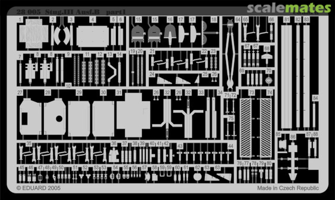 Boxart StuG.III Ausf.B 28005 Eduard