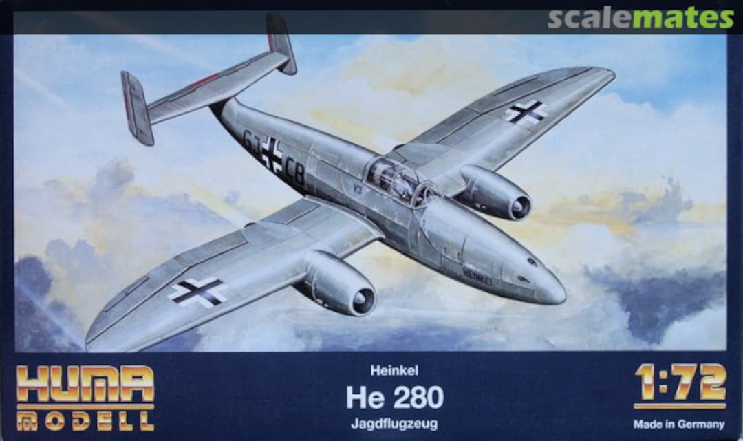 Boxart Heinkel He 280 4000 Huma Modell