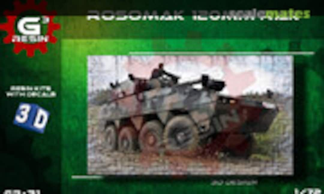 1:72 Rosomak 120mm RAK (G3 Resin GR-31)