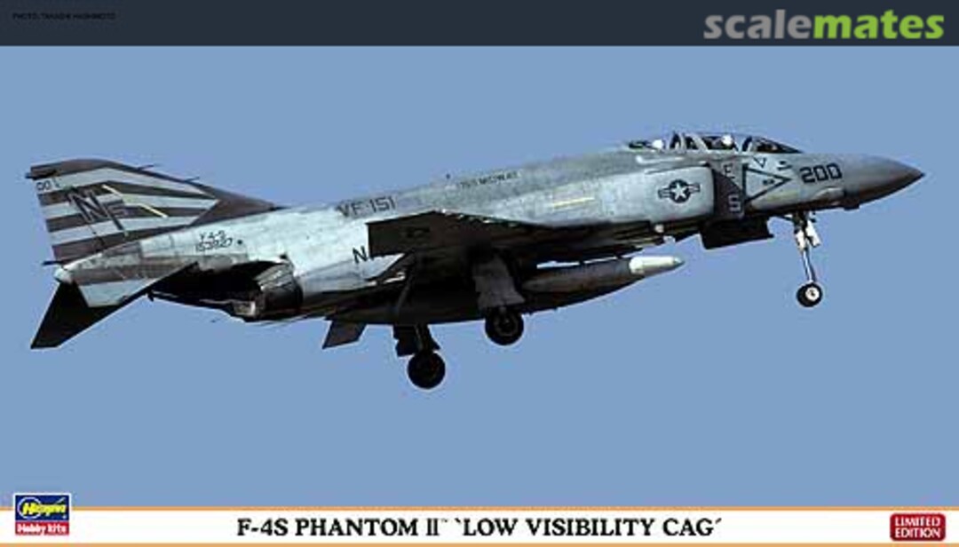 Boxart F-4S Phantom II `Low Visibility CAG´ 01956 Hasegawa