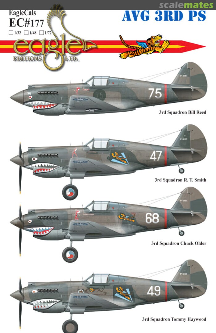 Boxart AVG 3RD PS EagleCals EC32-177 Eagle Editions