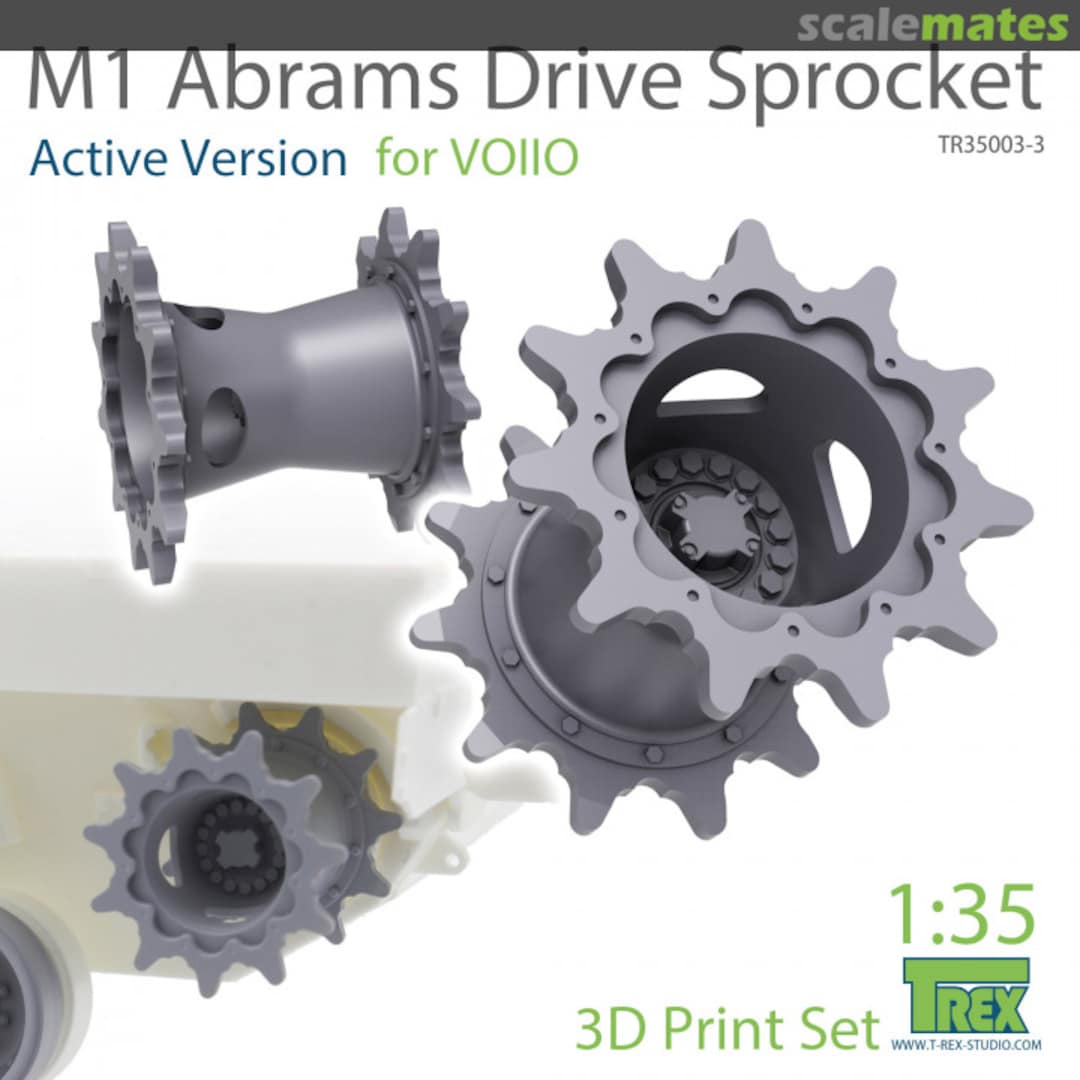 Boxart M1 Abrams Drive Sprocket Active Version TR35003-3 T-Rex Studio