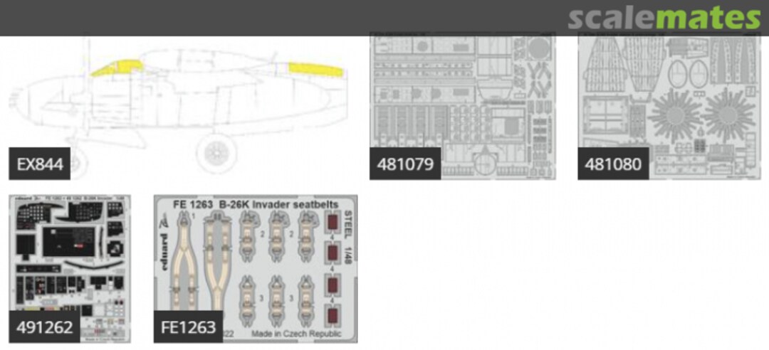 Contents B-26K Invader BIG49326 Eduard