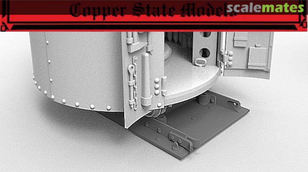 Boxart Fahrpanzer railway track A35-033 Copper State Models