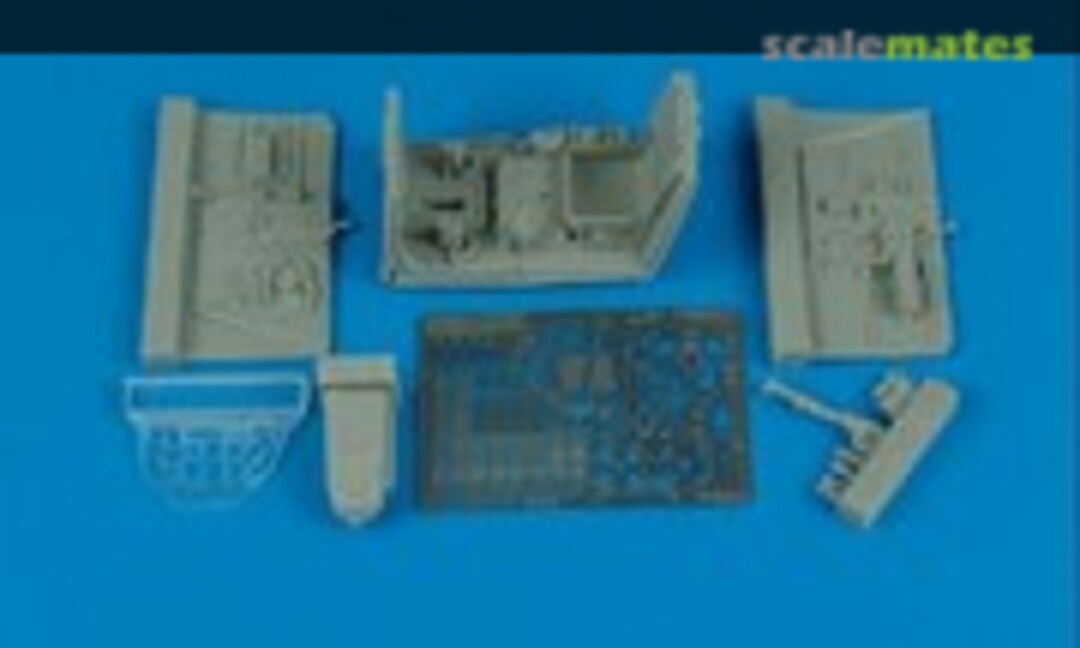 1:32 Bf 109K cockpit set (Aires 2044)