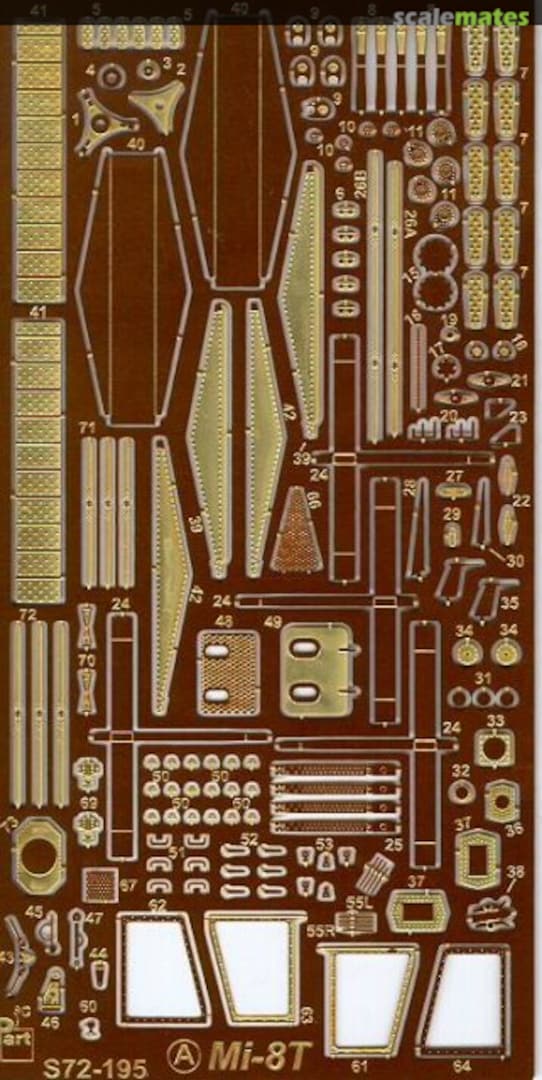 Boxart Mi-8T Hip - Exterior S72-195 Part