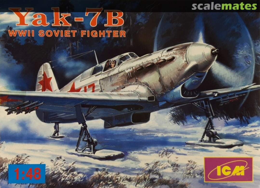 Boxart Yak-7B 48032 ICM