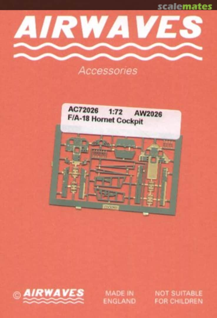 Boxart F/A-18 Hornet - Cockpit AC72026 Airwaves