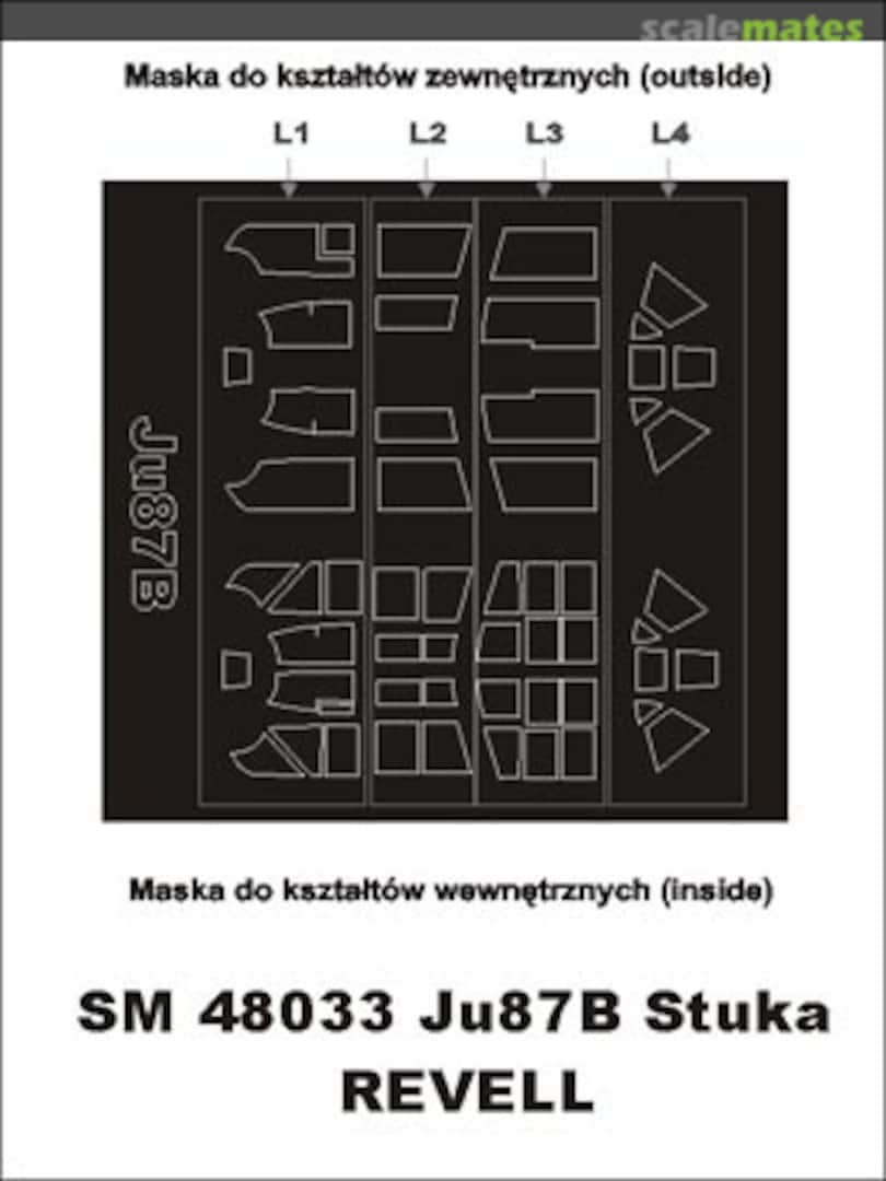 Boxart Junkers Ju 87B Stuka SM48033 Montex