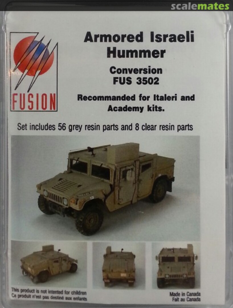 Boxart Armored Israeli Hummer FUS 3502 Fusion