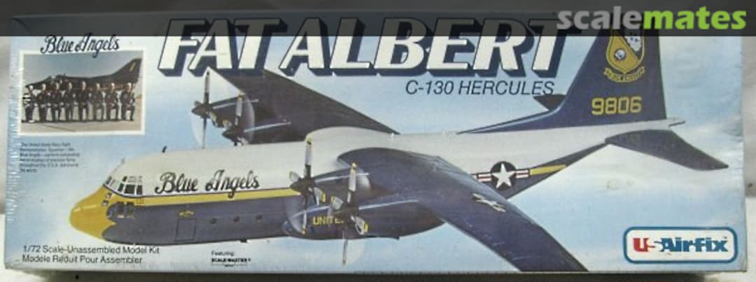 Boxart Lockheed C-130 Hercules `Fat Albert` 5101 USAirfix