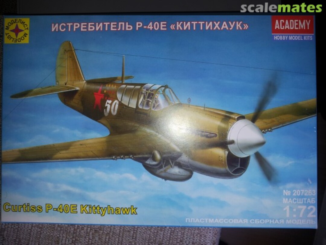 Boxart Curtiss P-40E Kittyhawk 207263 Modelist