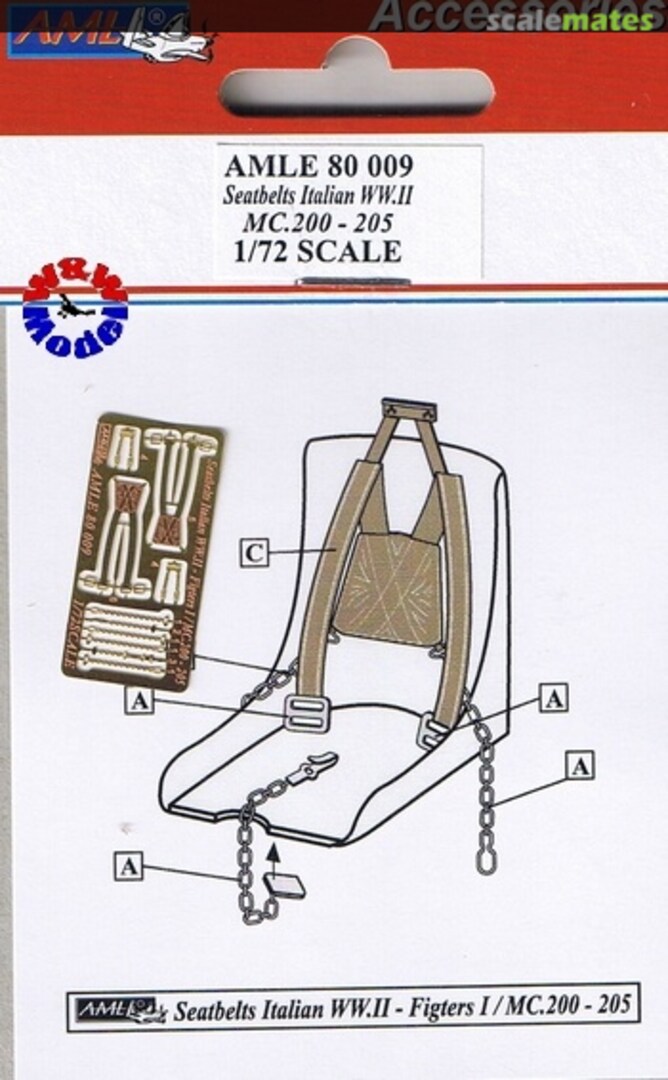 Boxart Seatbelts Italian WWII - Fighters I AMLE80009 AML