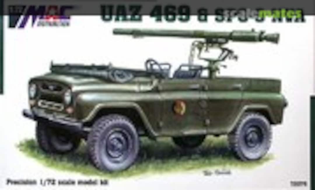 1:72 UAZ 469 &amp; SPG-9 NVA (MAC Distribution 72075)