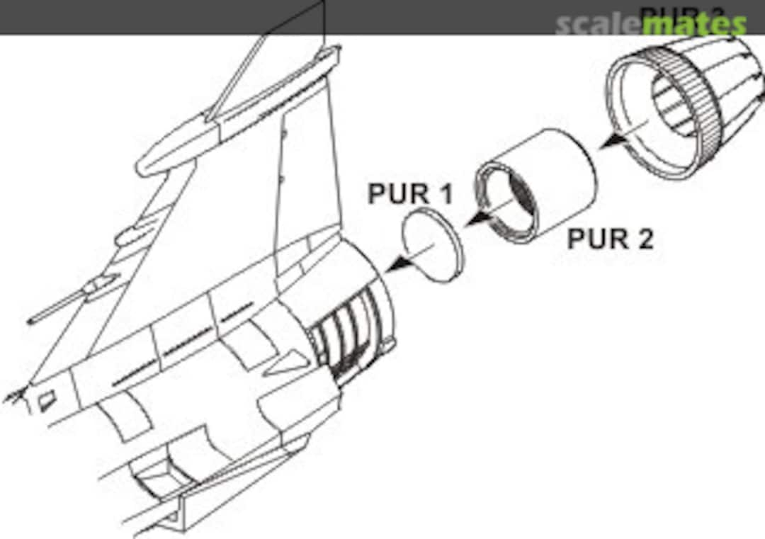 Boxart JAS-39C/D Exhaust nozzle Q48066 CMK