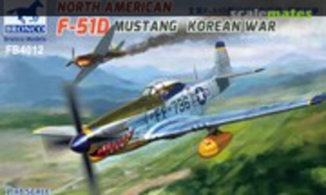 1:48 North American F-51D Mustang (Bronco FB4012)