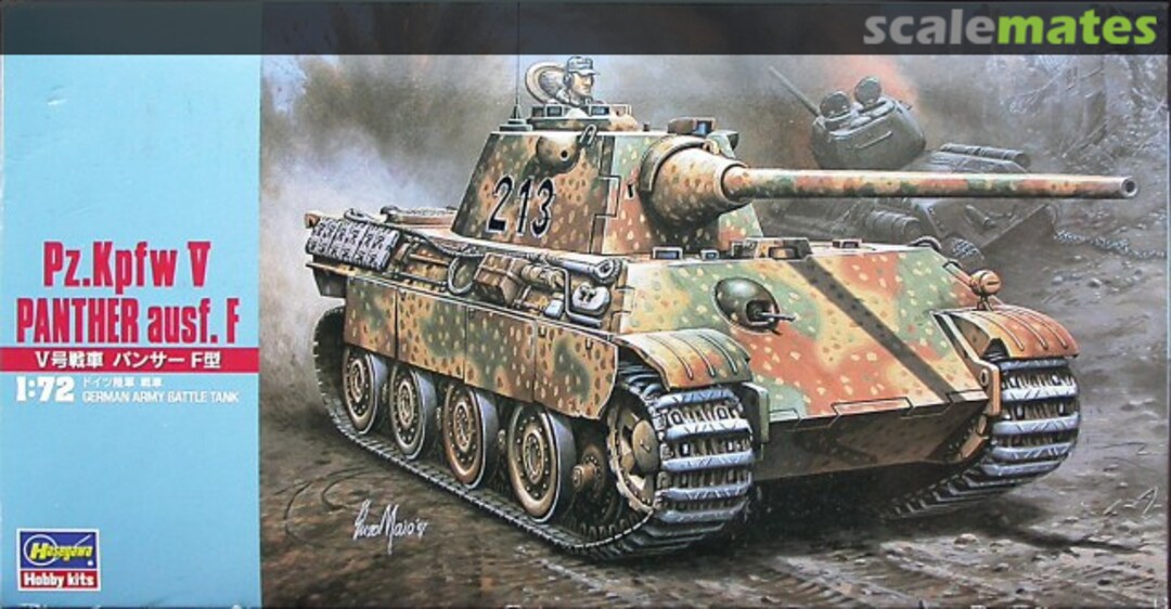 Boxart Pz.Kpfw V Panther Ausf. F 31140 Hasegawa