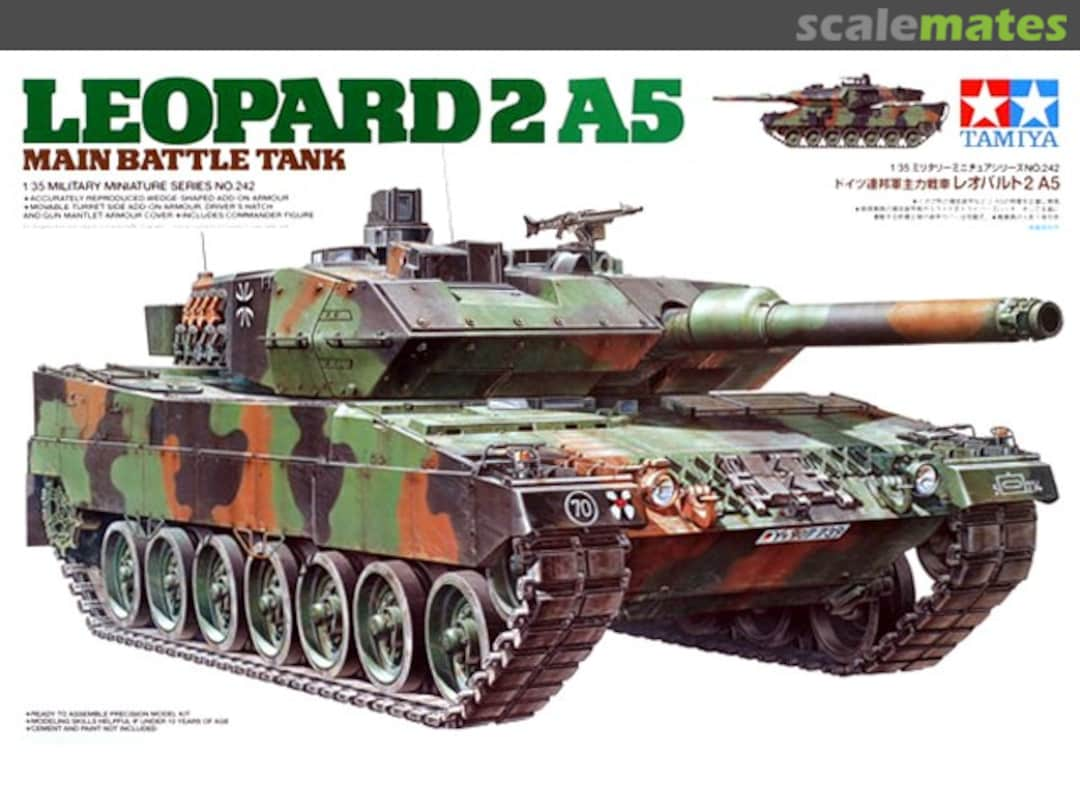 Boxart Leopard 2 A5 35242 Tamiya