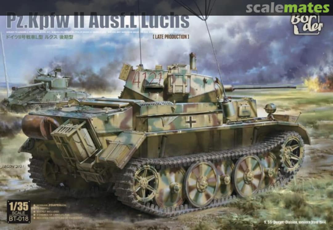 Boxart Pz.Kpfw.II Ausf.L Luchs BT-018 Border Model