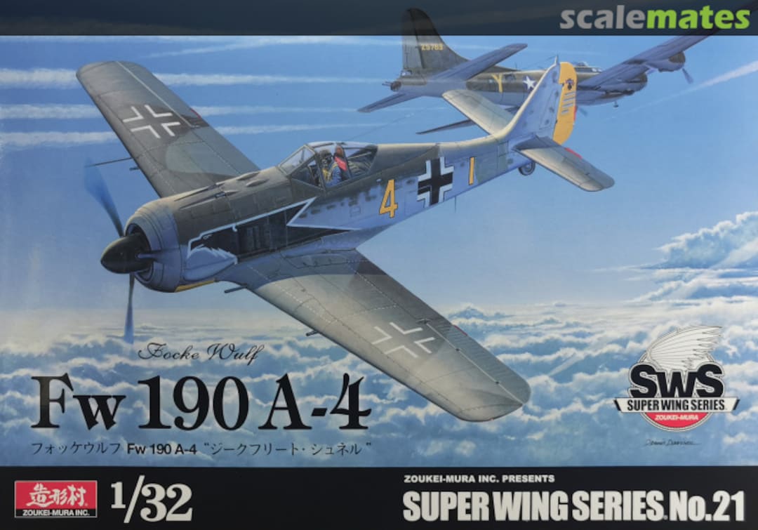 Boxart Focke Wulf Fw 190 A-4 SWS21 Zoukei-Mura