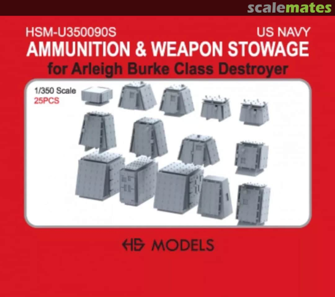 Boxart Ammunition & Weapon Stowage HSM-U350090S HS Models