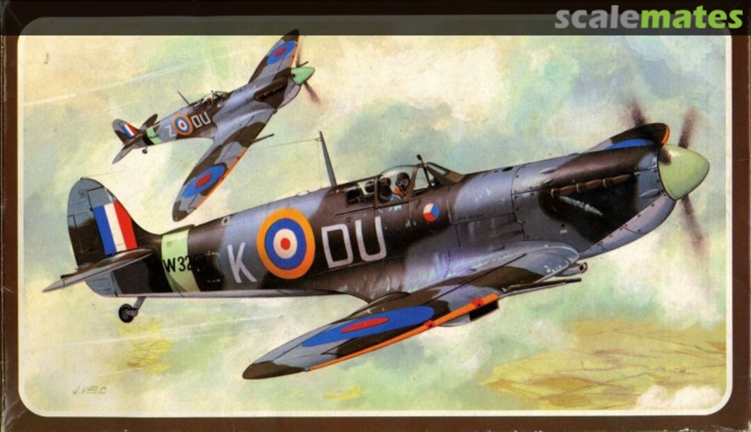 Boxart Spitfire Mk.V 168 Směr