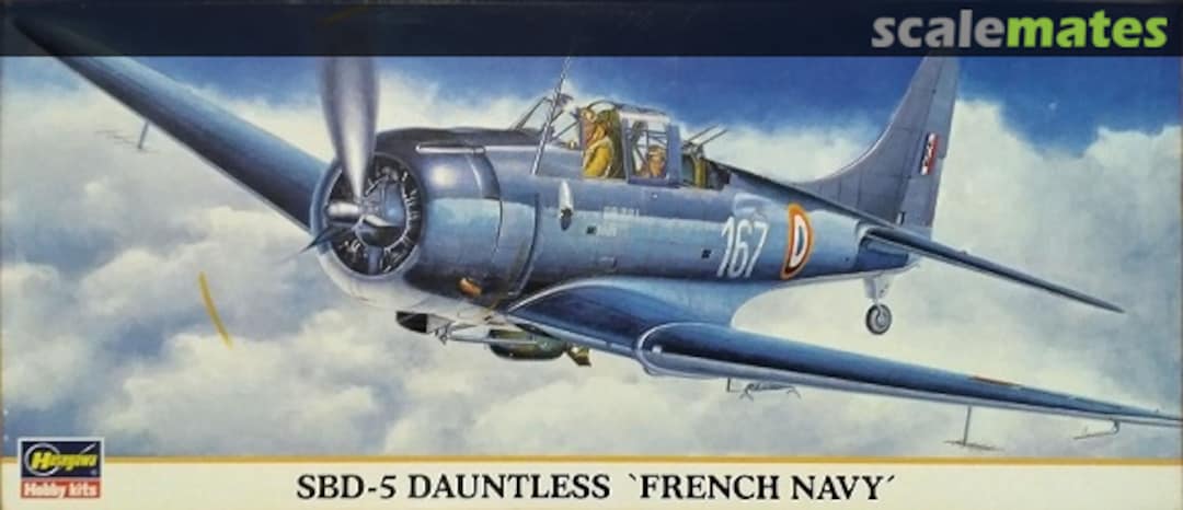 Boxart SBD-5 Dauntless `French Navy´ 00096 Hasegawa