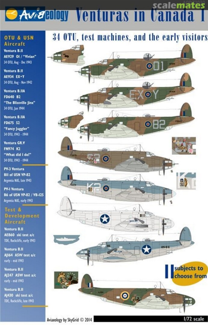 Boxart Venturas in Canada 1 AOD72030 Aviaeology