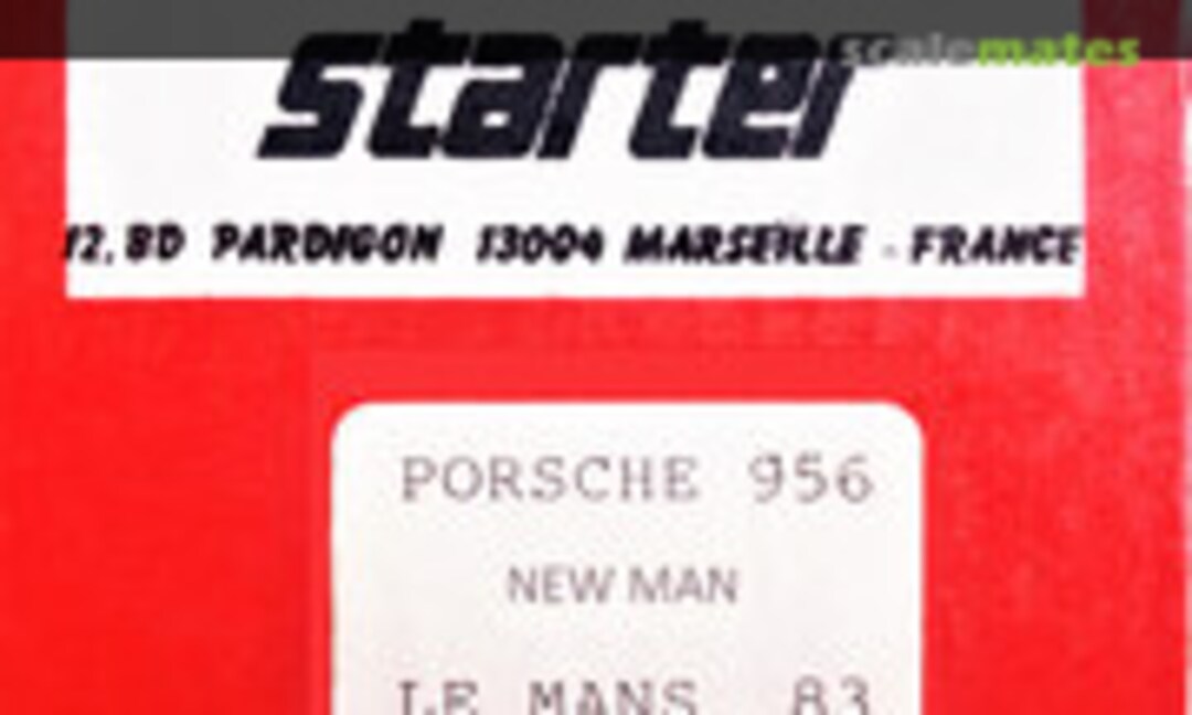 1:43 Porsche 956 - &quot;New Man&quot; (Starter none)