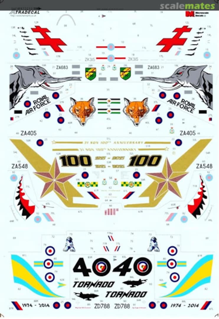 Boxart RAF Update 2014-2015-2016 X72233 Xtradecal