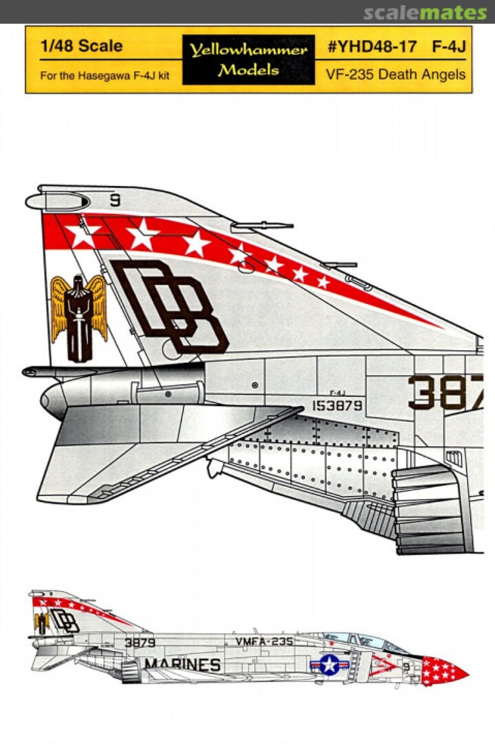 Boxart F-4J YHD48-17 Yellowhammer Models