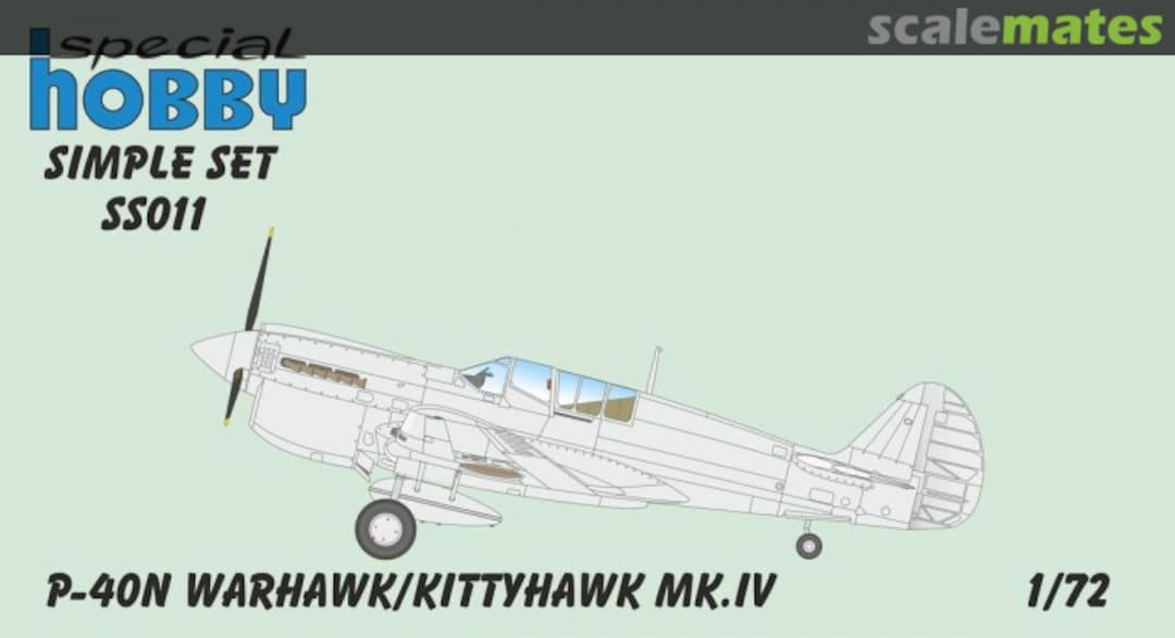 Boxart P-40N Warhawk/Kittyhawk Mk.IV SS011 Special Hobby