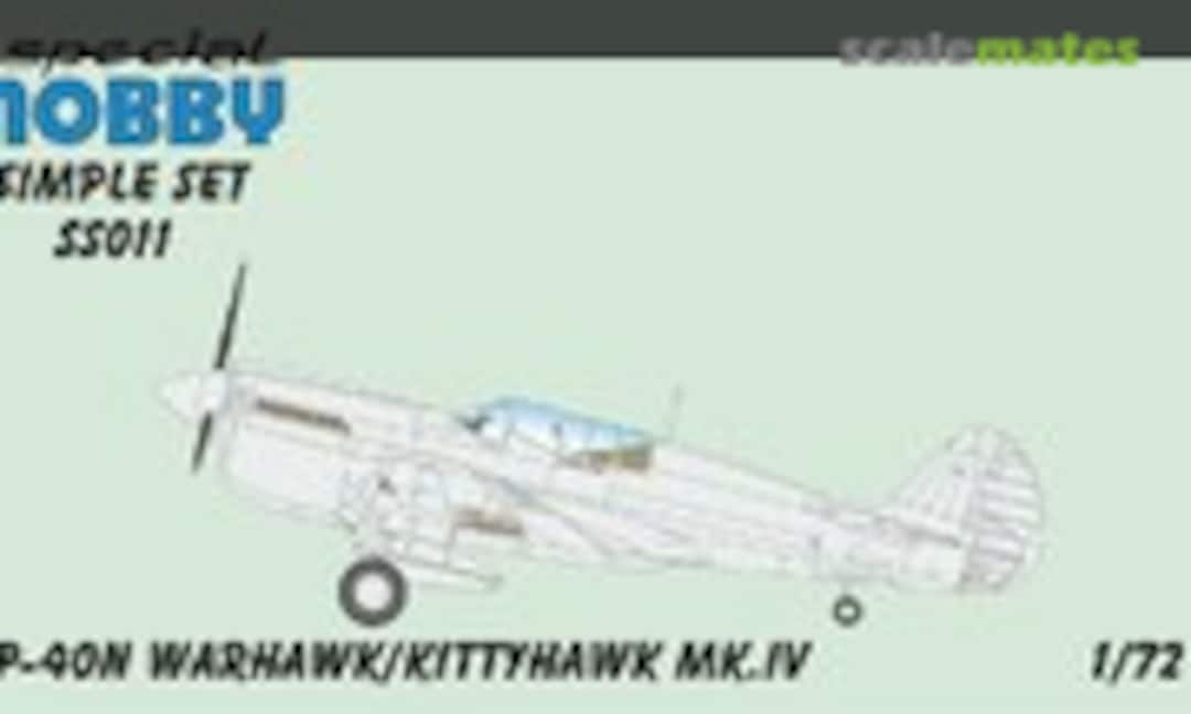 1:72 P-40N Warhawk/Kittyhawk Mk.IV (Special Hobby SS011)