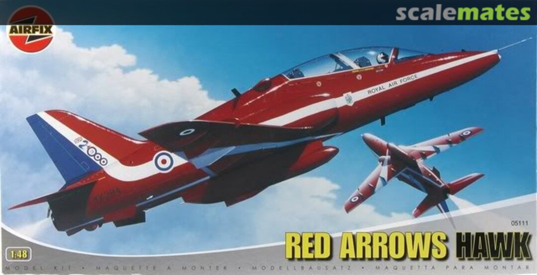 Boxart Red Arrows Hawk 05111 Airfix