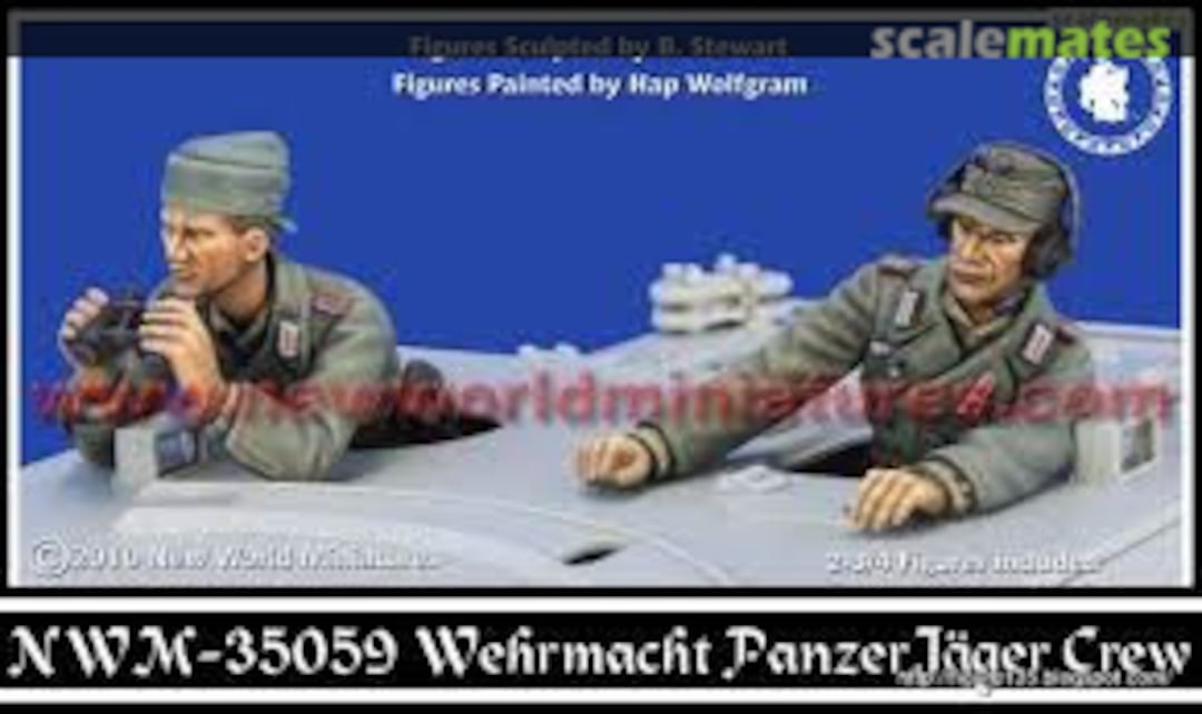 Boxart Wehrmacht Panzer Jäger Crew 35059 New World Miniatures