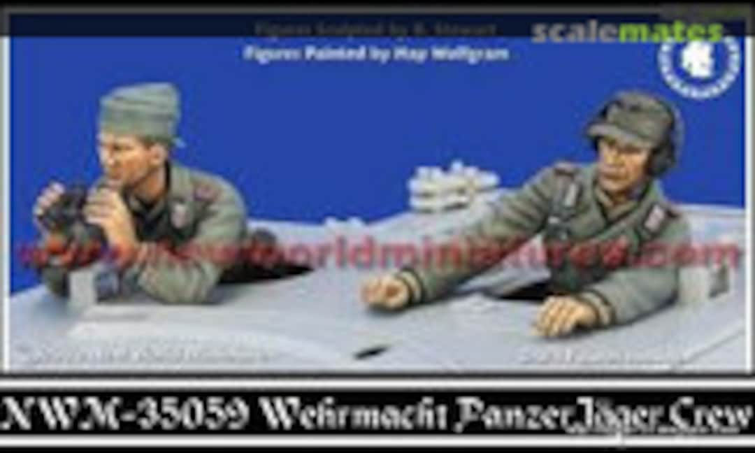 1:35 Wehrmacht Panzer Jäger Crew (New World Miniatures 35059)