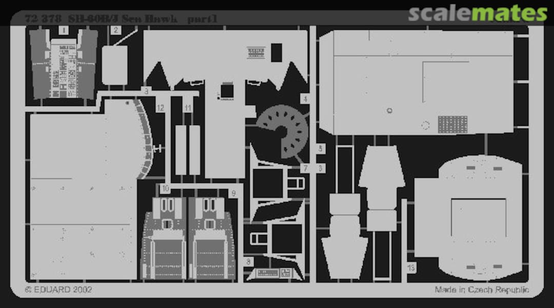 Boxart SH-60B/J Sea Hawk 72378 Eduard