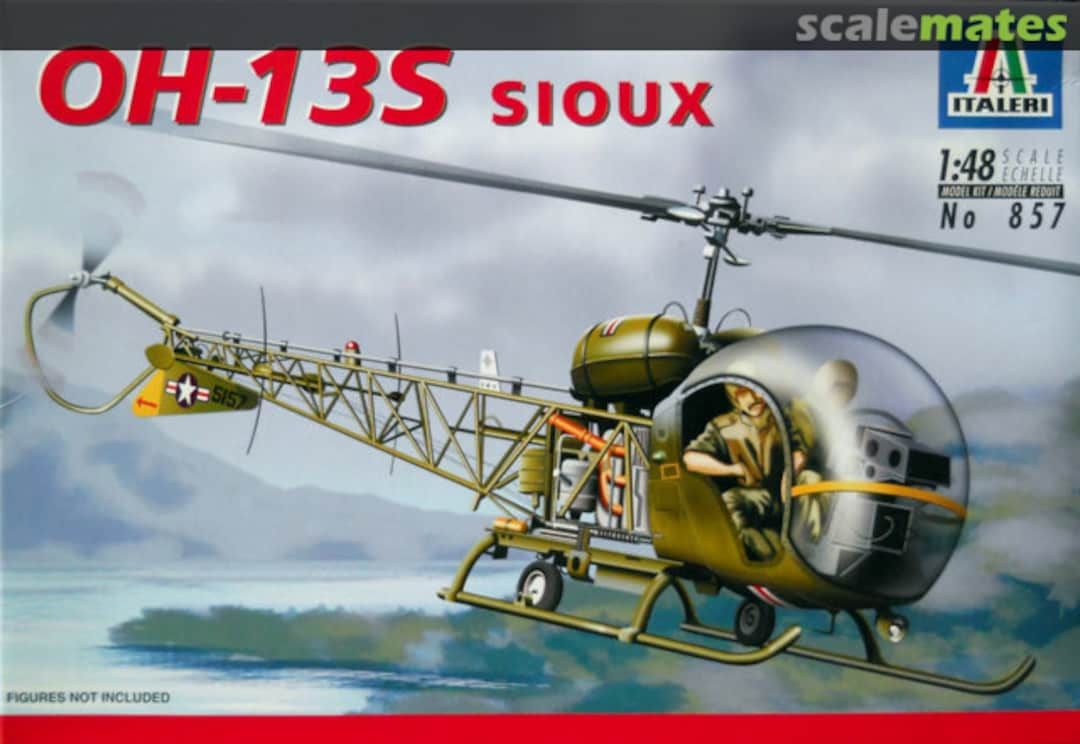 Boxart OH-13S Sioux 857 Italeri