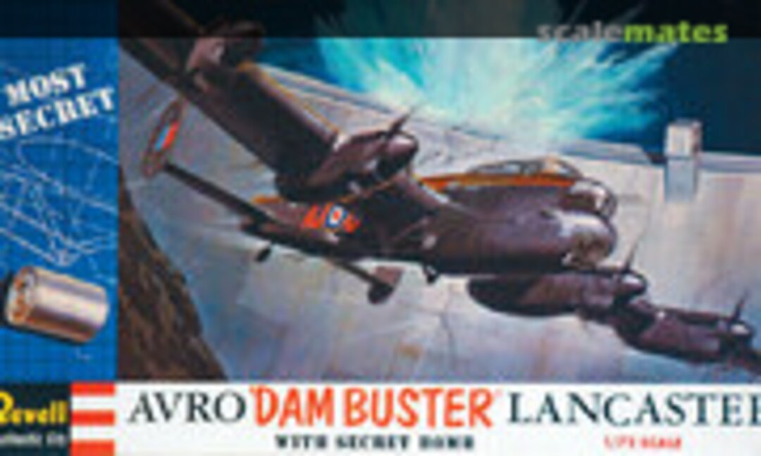 1:72 Avro 'Dam Buster' Lancaster with secret bomb (Revell H-202)