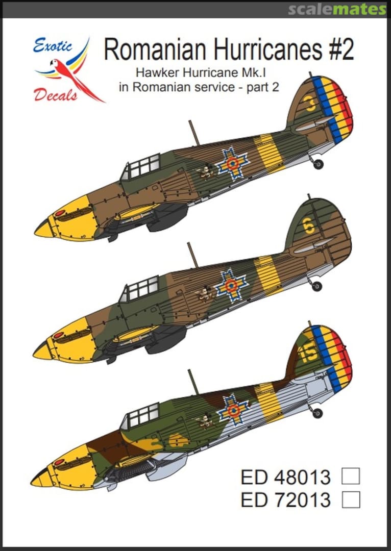 Boxart Romanian Hurricanes #2 ED72013 Exotic Decals