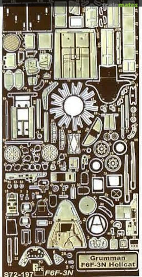 Boxart F6F-3N Hellcat S72-197 Part