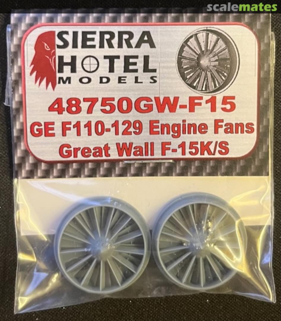 Boxart GE F110-129 Engine Fans 48750GW-F15 Sierra Hotel Models