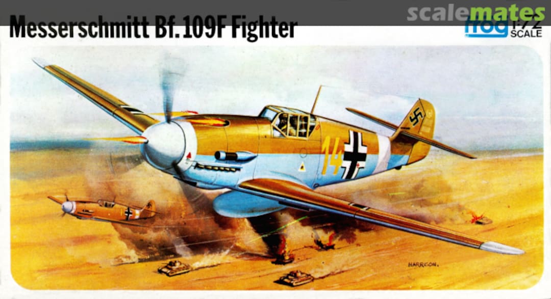 Boxart Messerschmitt Bf.109F Fighter F426 FROG