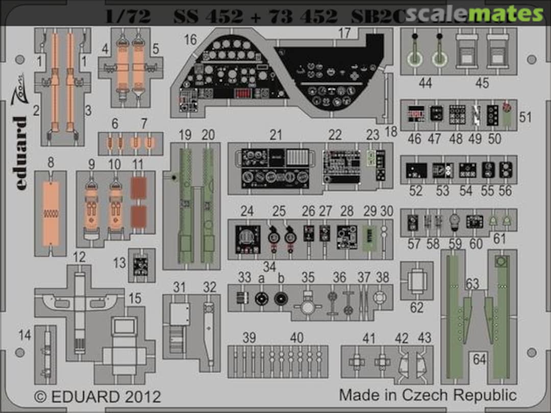 Boxart SB2C-4 S. A. 73452 Eduard