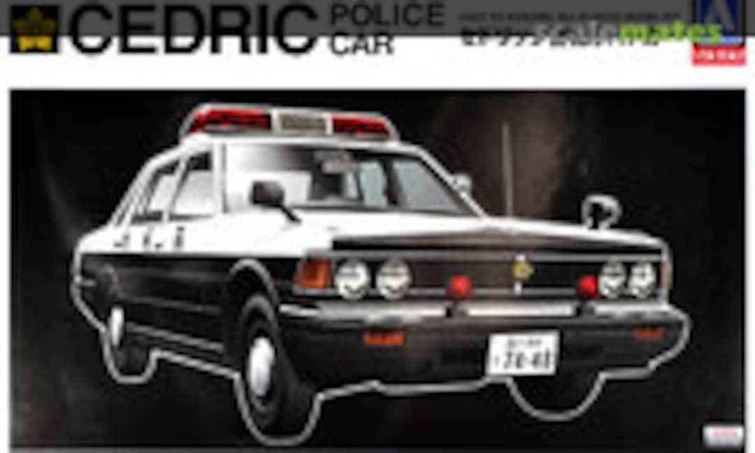 1:24 430 Cedric Sedan MPD Police Car (Aoshima 007822)